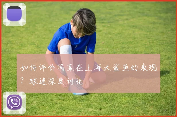 如何评价冯莱在上海大鲨鱼的表现?球迷深度讨论